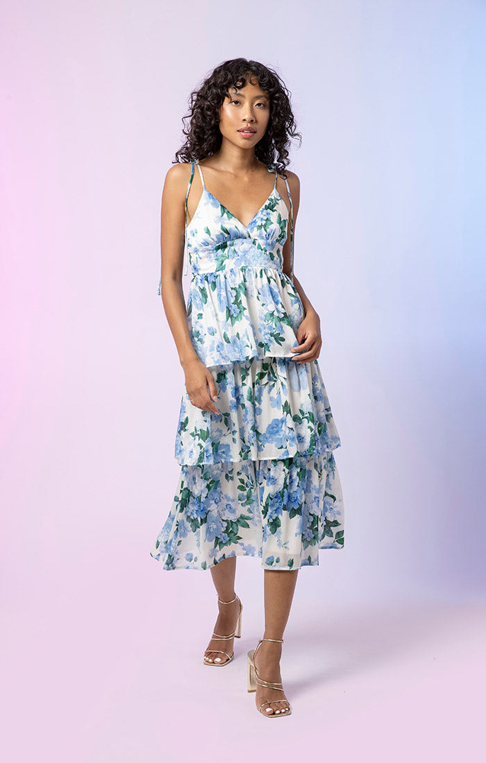 Lisette Midi Dress, Midi Dress by Line and Dot | LIT Boutique