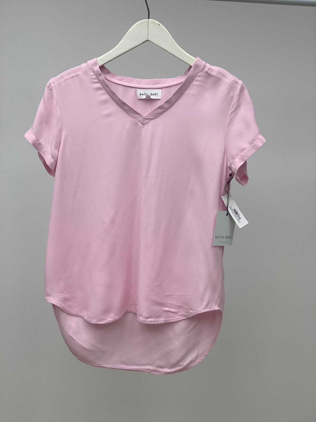 V-Neck Tee Shirt Rose Petal, Tops Blouses by Bella Dahl | LIT Boutique