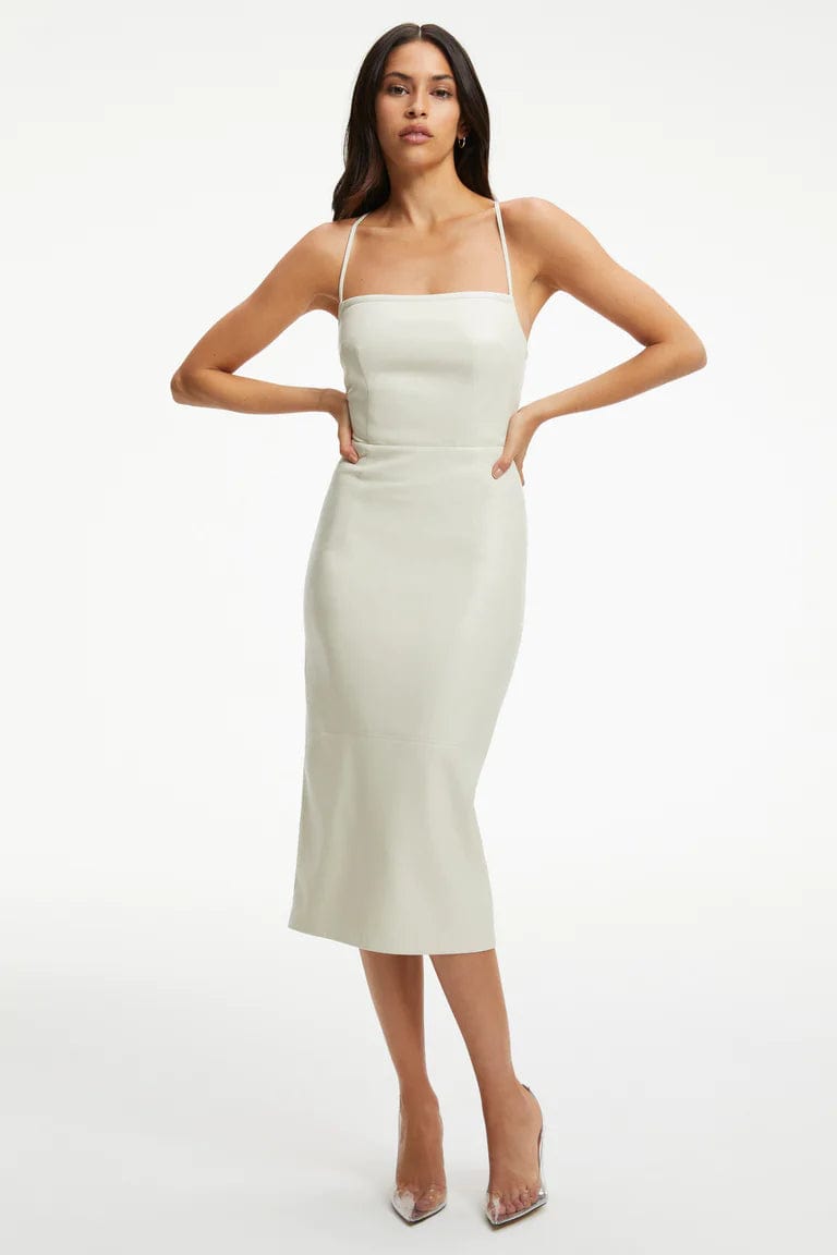 Vacay Dress Bone, Dress by Good American | LIT Boutique