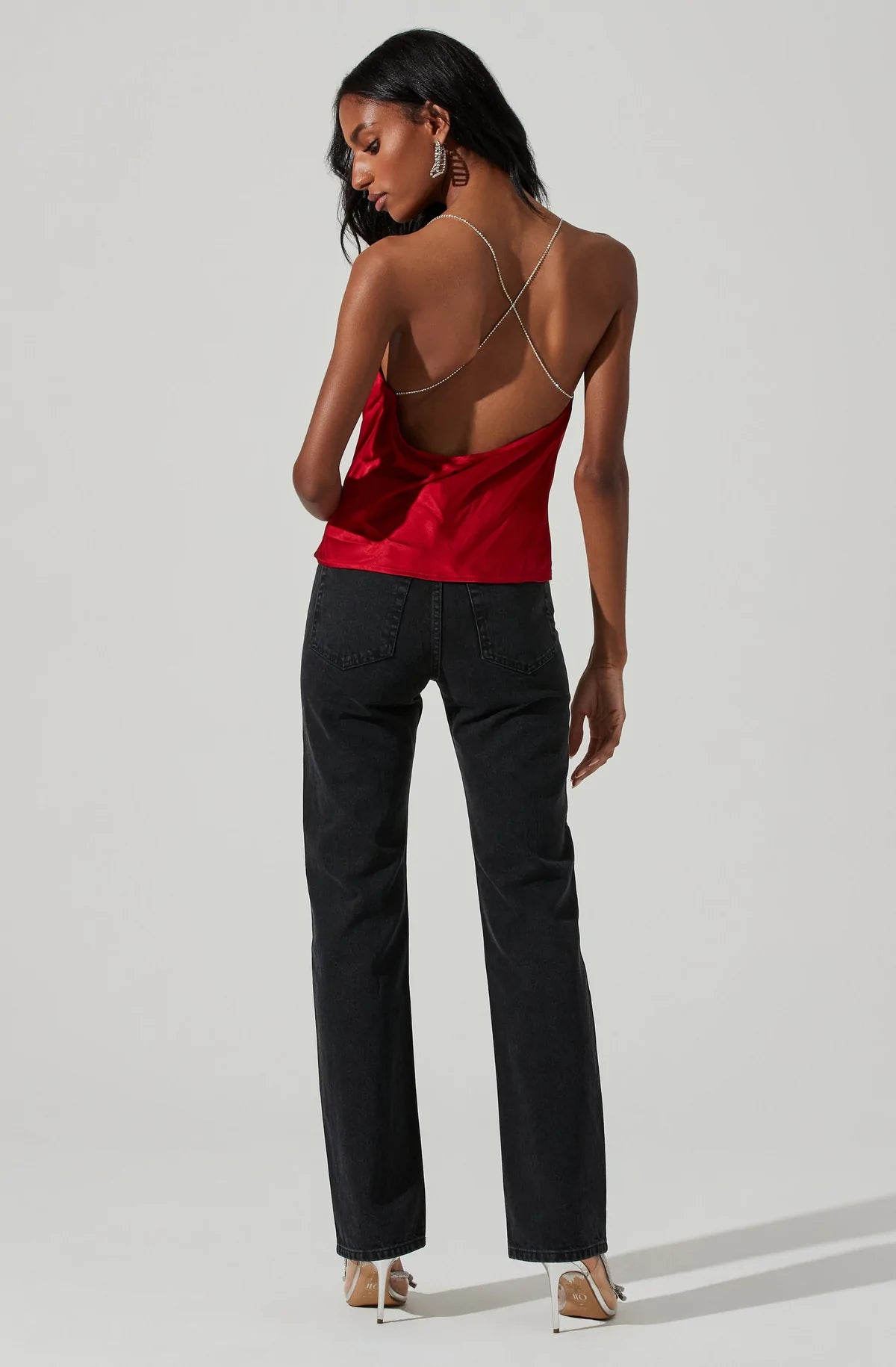 Vita Top Red, Tops Blouses by ASTR | LIT Boutique