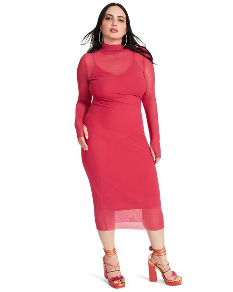 Vivienne Dress Hot Pink, Dress by Steve Madden | LIT Boutique