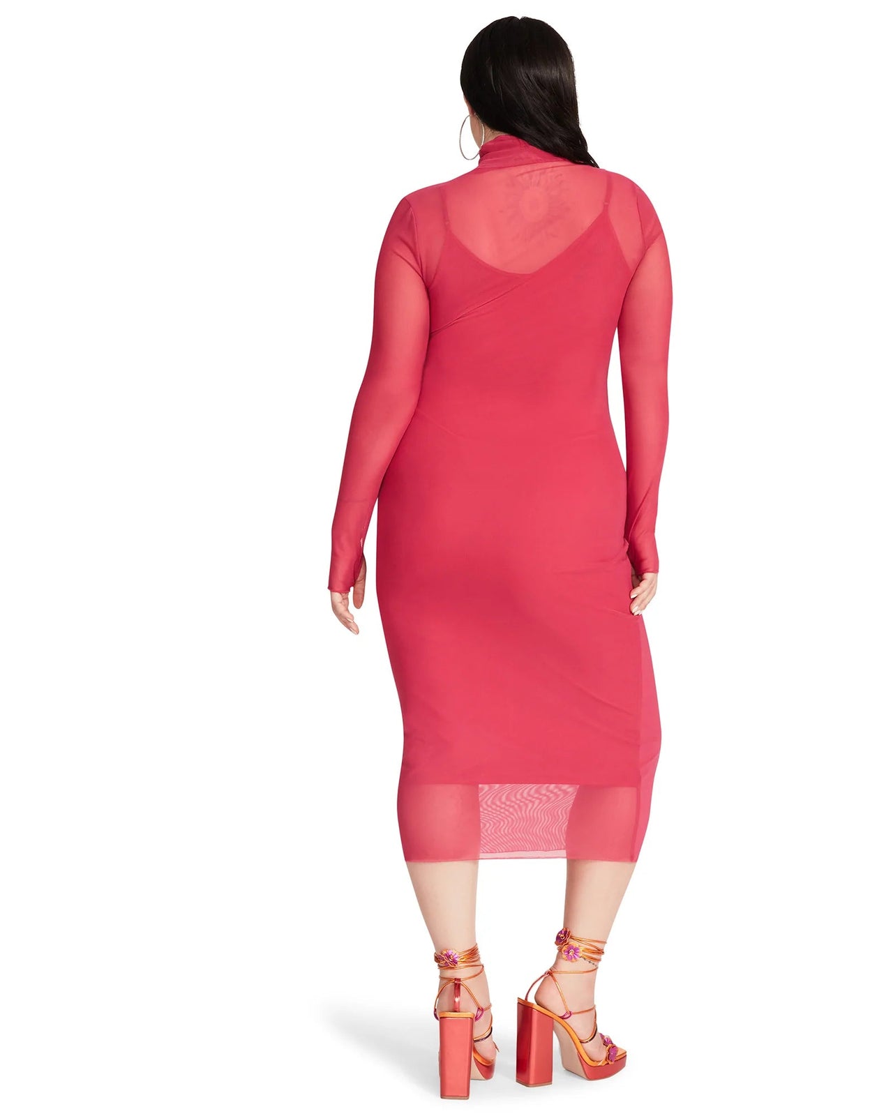 Vivienne Dress Hot Pink, Dress by Steve Madden | LIT Boutique