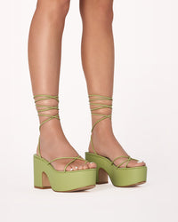 Thumbnail for Walda Strappy Platform Sandal Apple, Shoes by Billini Shoes | LIT Boutique
