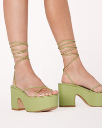 Thumbnail for Walda Strappy Platform Sandal Apple, Shoes by Billini Shoes | LIT Boutique