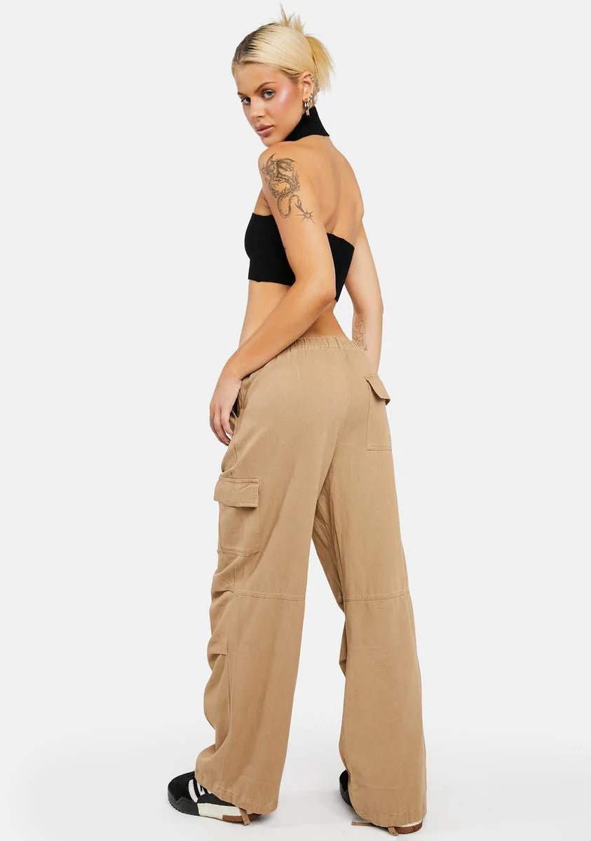 Walter Cargo Pants Sand, Bottoms by Bailey Rose | LIT Boutique