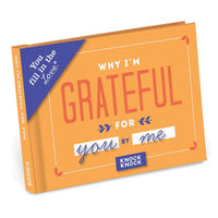 Thumbnail for Why I'm Grateful for You Fill in the Love Gift Book, Gift by Knock Knock | LIT Boutique