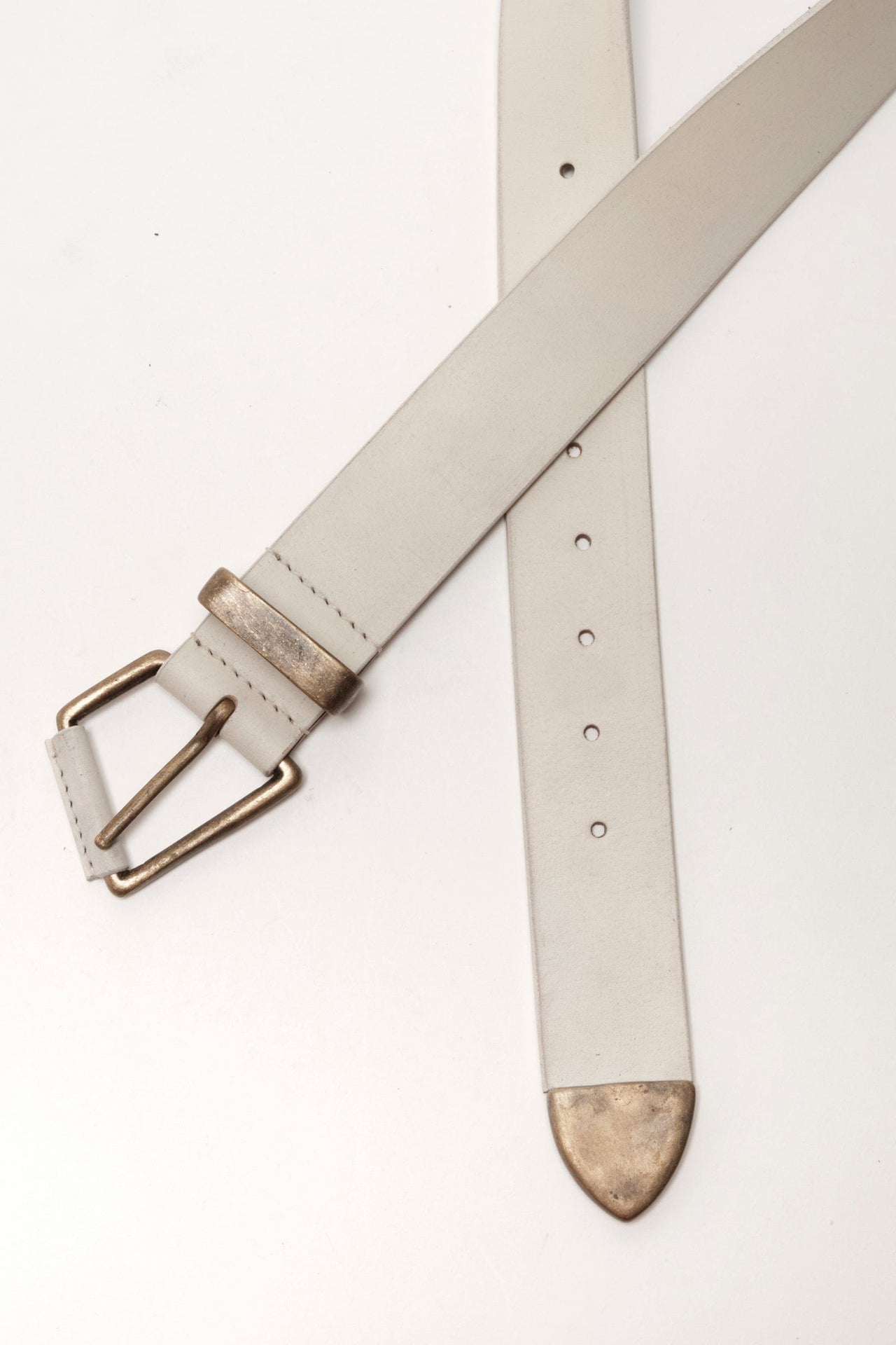 WTF Getty Leather Belt Sun Faded Khaki, Belts by Free People | LIT Boutique