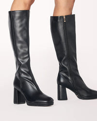 Thumbnail for Yolana Knee High Platform Boot Black, Shoes by Billini Shoes | LIT Boutique