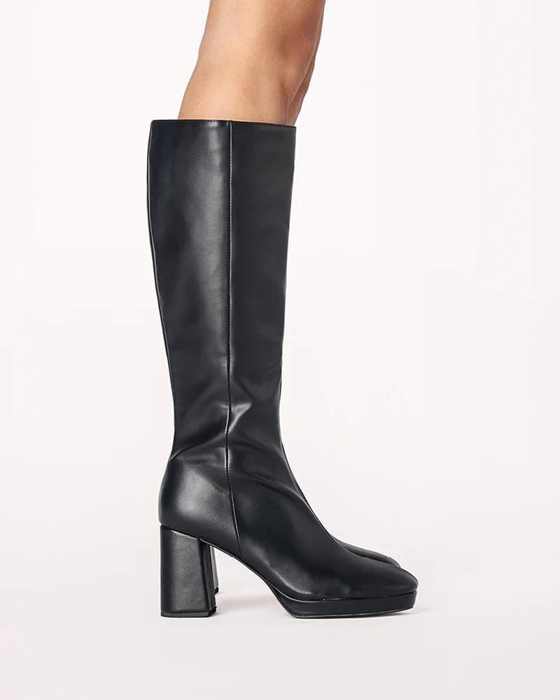 Yolana Knee High Platform Boot Black, Shoes by Billini Shoes | LIT Boutique